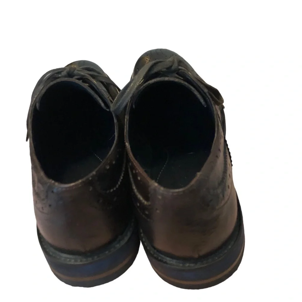 Cinti Vera Pelle Brown Lace-up Oxfords. Made and bought in Italy. Size 43 (10)‎
